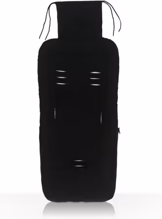 Stimo24 Footmuff/Summer Footmuff for Buggy, Stroller, Jogger (Black)