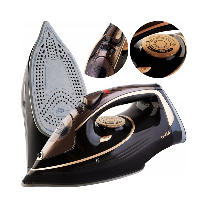 Парова праска з керамічною підошвою Emavo, 3000 Вт