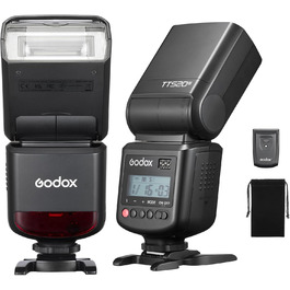 Спалах Godox TT520III для камери: потужність GN 33, RT-16 радіосинхронізатор, оптичний S1/S2, PC-порт для Canon/Sony/Fujifilm/Nikon/Panasonic/Olympus