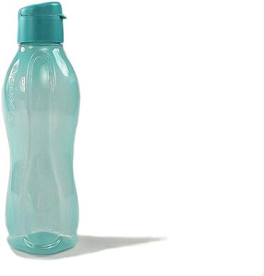 Tupperware To Go Eco 750ml Eco Easy Flip Top Drinking Bottle EcoEasy, suitable for carbonated drinks, 750 ml (Light Turquoise)