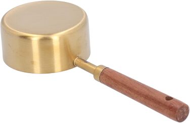 8-Piece Spoon Set with Wooden Handle - Measuring Cups for Coffee and Milk Powder