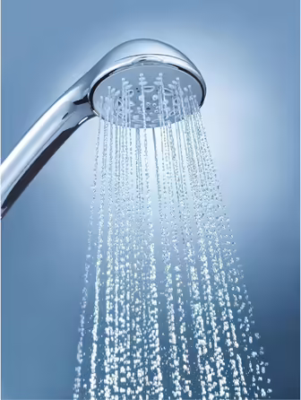 GROHE Relexa 100 Five - Hand Shower (5 Spray Patterns, Durable Surface, Anti-Limescale System), chrome, 28796000