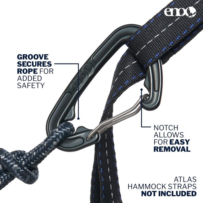Гамак подвійний ENO DoubleNest Print Fade/Seaglass для кемпінгу, 1-2 особи, легкий