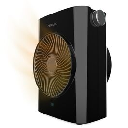 Теплова гармата Cecotec ReadyWarm 2070 Max Force, 2000 Вт, 3 режими роботи (охолодження/тепло/жар), вертикальна, чорна