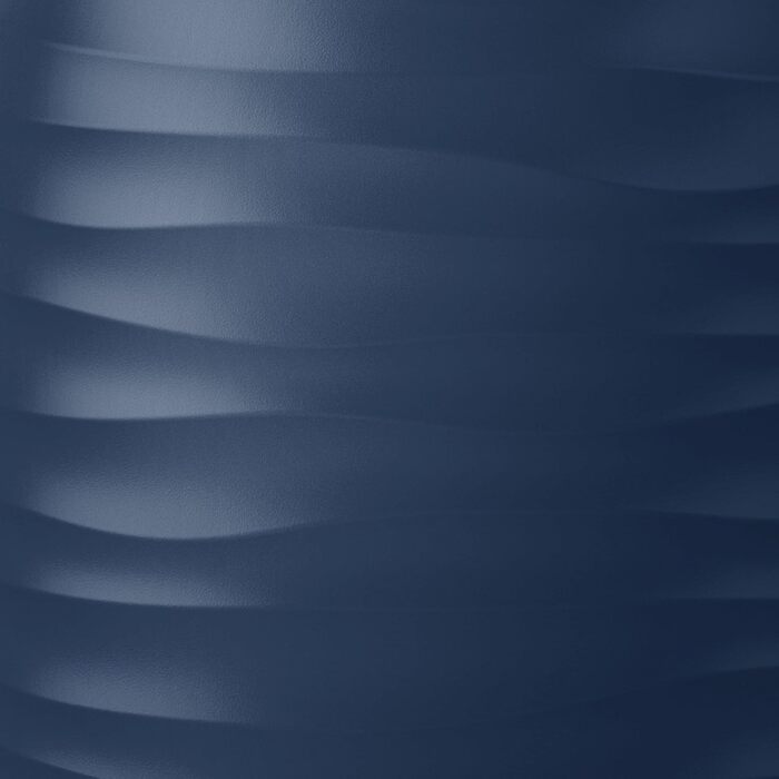 Термос Emsa Samba Wave Navy 1.0 л: ізоляція 12h/24h, не протікає, з швидким клапаном | З нержавіючої сталі