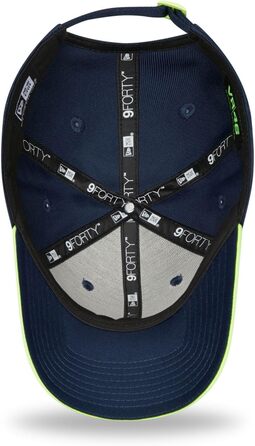 Кепка New Era чоловіча з козирком, темно-синій (один розмір)