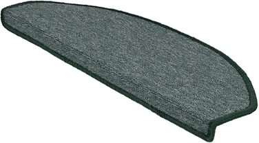 Килимок на сходи ETM Original, набір 15 шт., 20 кольорів та 20 моделей, 23,5 x 65 см (Бежевий, Лондон-зелений)