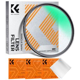 Дифузійний фільтр K&F Concept Shimmer Diffusion 49мм для портретної та відеозйомки, Nano-покриття, FE306
