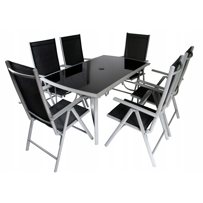 Комплект стола та стільців Lazur metal Verona, сірий