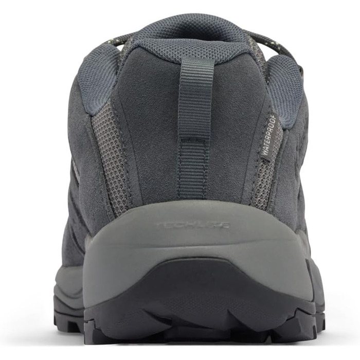 Чоловічі трекінгові черевики Columbia Redmond Iv Low Waterproof Mid Rise, 45 EU, Graphite Citron Haze