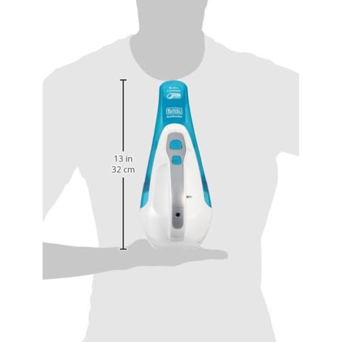 Акумуляторний пилосос BLACK+DECKER BHHV315B-QW Lithium Dustbuster: портативний, безмішковий, з циклонною технологією та насадкою для щілин