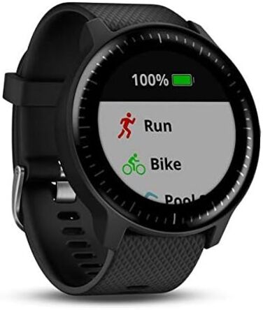 Розумний годинник Garmin vívoactive 3 Music GPS з музикою, Garmin Pay, встановлені спортивні додатки, чорний