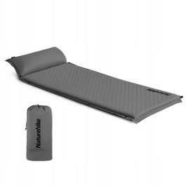 Самонадувний килимок NATUREHIKE D01 Grey 65 x 192 x 6 см