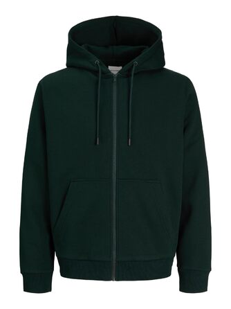 Чоловіча однотонна куртка-худі Jack & Jones (Smart casual, колір Scarab, розмір L)