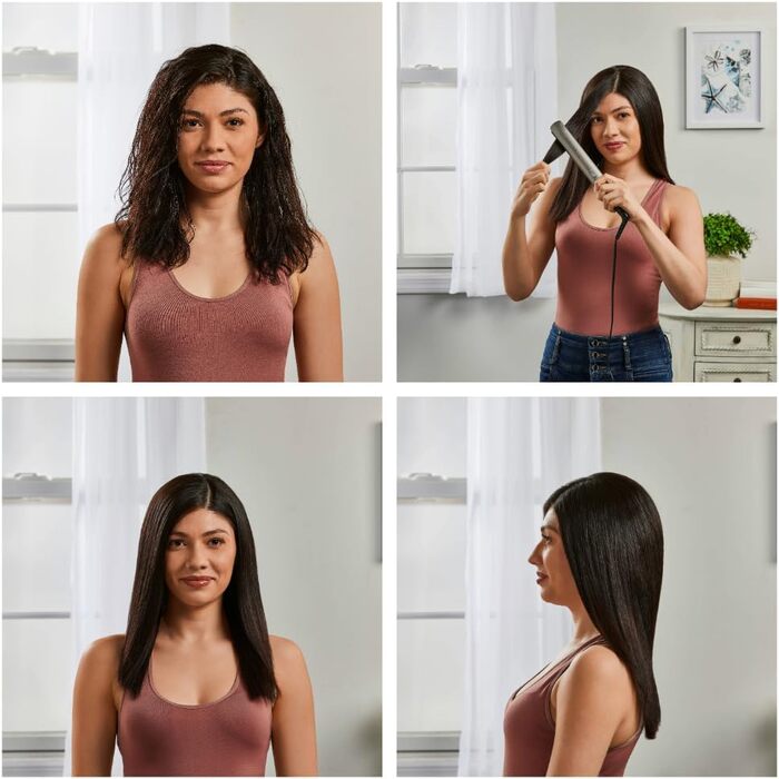 Випрямляч для волосся Remington S8593 Keratin Protect: професійний, з датчиком захисту, кератин-керамічне покриття з мигдалевою олією, цифровий дисплей, 160-230°C