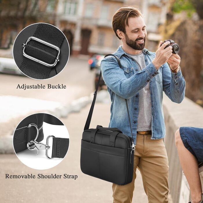 Сумка для ноутбука VINBAGGE Business Echtleder 14
