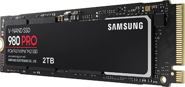 SSD Samsung 980 PRO 2TB NVMe M.2 PCIe 4.0 - Внутрішній SSD для геймінгу та редагування відео