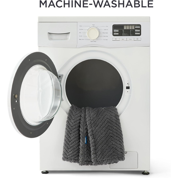 Лежанка для собак Bedsure - м'яка та тепла, кремово-біла, 100x120 см. Підходить для собак, котів, цуценят