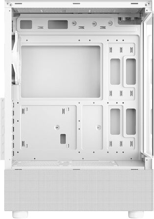 Корпус для ПК Itek SHOWBUI 33W – ігровий, ATX, білий, з RGB-вентилятором та скляними панелями