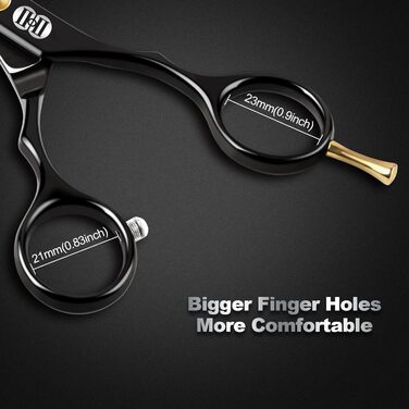 Професійний набір фенів для стрижки волосся CIICII (6.7 дюймів)