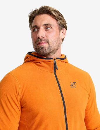 Флісова худі RevolutionRace Hiker для чоловіків, легка та еластична, чорна (XL, Desert sun)