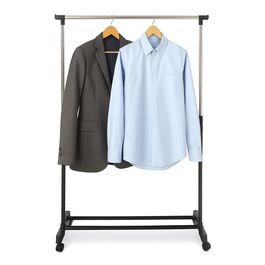 Adjustable Rolling Clothes Rack