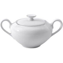 Цукровниця/баночка для варення Villeroy & Boch Anmut Platinum No. 1, порцелянова