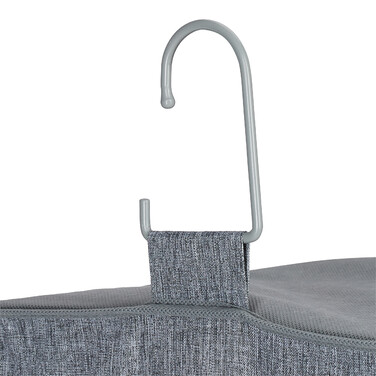 Relaxdays Closet Hanging Shelf with 6 Compartments