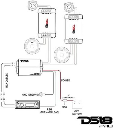 Пасивний кросовер DS18 PRO-CFX для автозвуку, 2-смуговий, до 300 Вт, ідеально для твітера та середньочастотника, 2 шт.