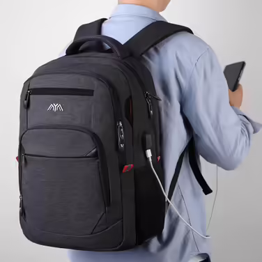 YAMTION Backpack Men's School Backpack for 15.6 inch Laptop Backpack Work Waterproof Business Daypacks Boys Teenage 35L