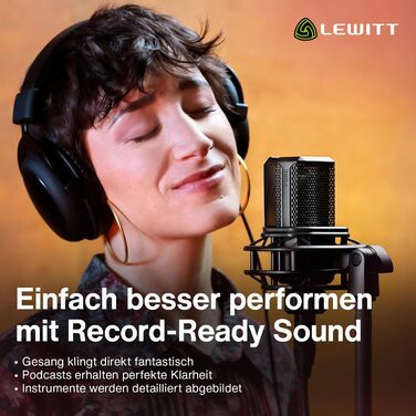 LCT 440 Pure - XLR конденсаторний мікрофон з 1' капсулою: ідеальний для вокалу, інструментів, подкастів та стрімінгу. У комплекті: мікрофонна павутина, поп-фільтр, вітрозахист та транспортна сумка.