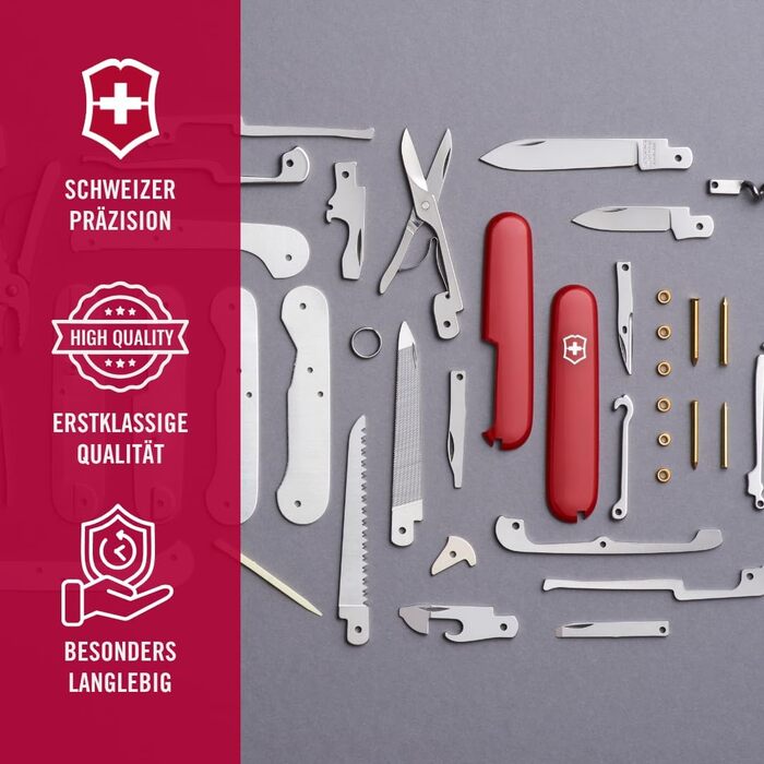 Мультитул Victorinox Handyman: 24 функції, ніж, відкривачка для консервів та корка, Швейцарський  ніж