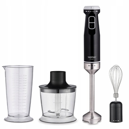 Ручний блендер Zelmer ZHB4632 X-Act, 1200 Вт, чорний