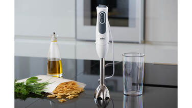 Занурювальний блендер Braun MQ3100WH Smoothie+ | 750 Вт | Чаша 600 мл