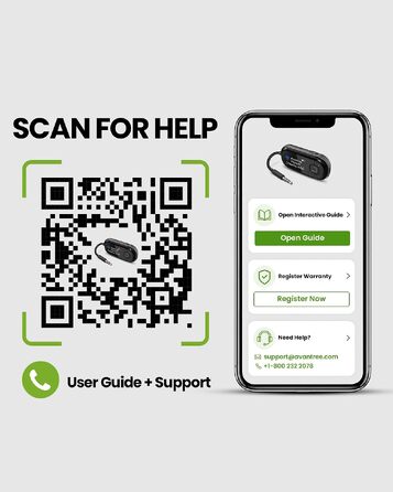 Bluetooth-адаптер для літака Avantree Voyager з підтримкою Auracast, білий