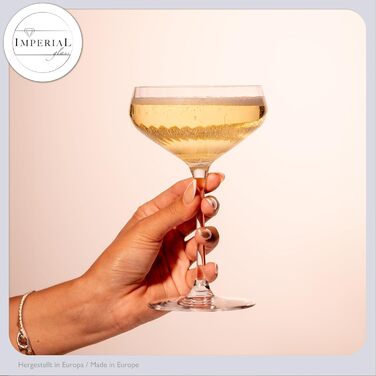 Набір келихів для білого вина 'London' 460 мл, 6 шт. з кристалічного скла. Келихи для Різлінг, коктейлі.