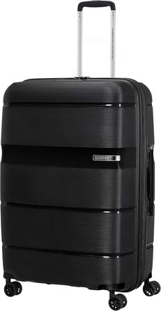 American Tourister Linex - Spinner L Suitcase, 76 cm, 102 L, (Black, L (76 cm - 102 L))