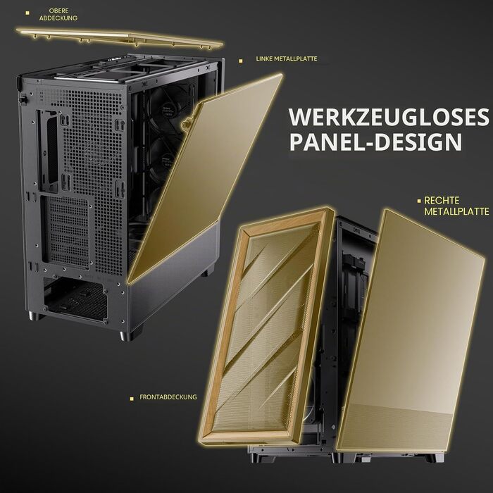 Корпус для ПК Antec Flux SE Midi Tower, чорний