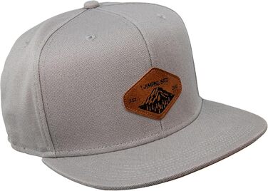 Кепка бейсболка Jumping Bird • Знімний козирок • Унісекс • Оливковий колір • Легко миється • Регульований розмір