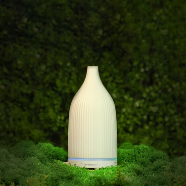 Ультразвуковий зволожувач повітря Aromatly, білий, 0,10 л, 20 мл/год, керамічний