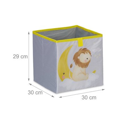 Relaxdays Children's Shelving Unit with Boxes
