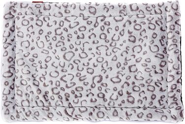 М'яка ковдра для собак та котів Raikou з плюшевою подушкою, 120x85 см, леопардовий принт