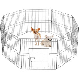 Клітка-загон для тварин Yaheetech 61x61 см, 8 частин