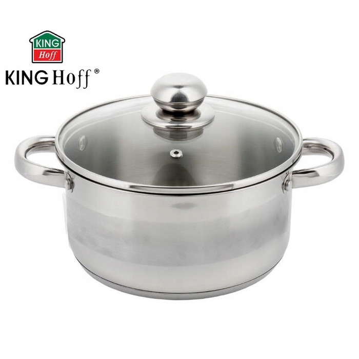 Каструля традиційна Kinghoff, 6 л
