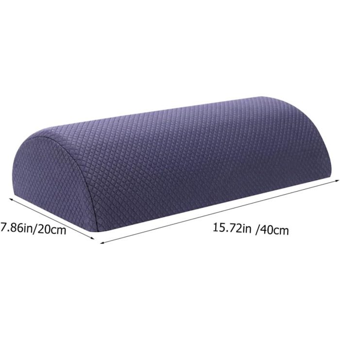 JECOMPRIS Half-Cylindrical Leg Pillow Neck Support Pillow Cushion Pillow Elastic Knee Pillow Knee Protector Rest Pillow for Office Back Pillow Sponge Neck Cushion Rest Mat Head Pillow