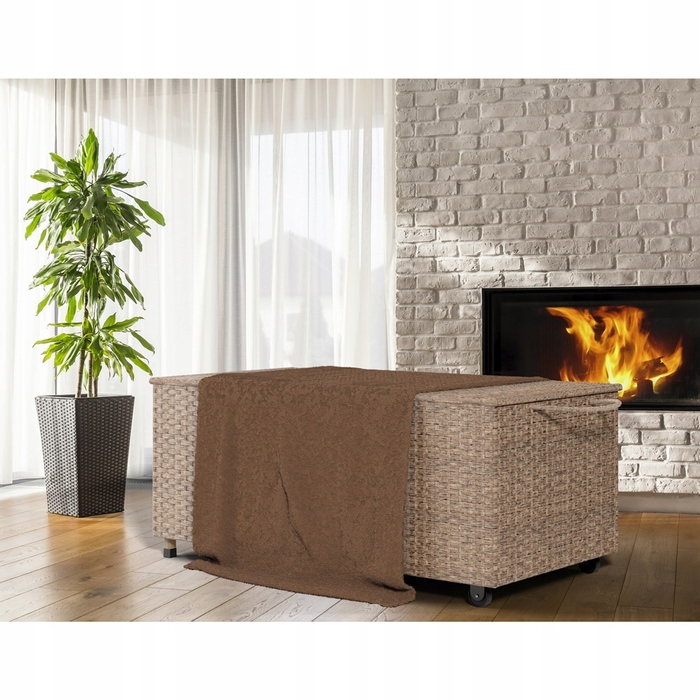 Садова скриня Casaria з техноротанга, 270 л, бежева