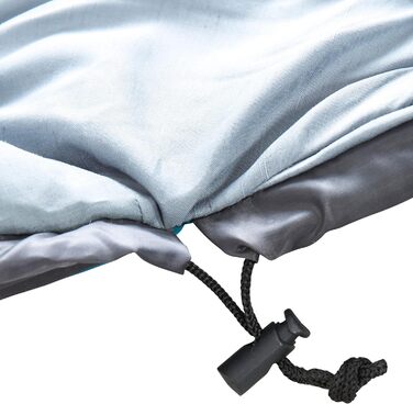 Спальний мішок Trespass Doze DREI на 3 сезони, 230x85x55 см, універсальний розмір, кобальтово-синій