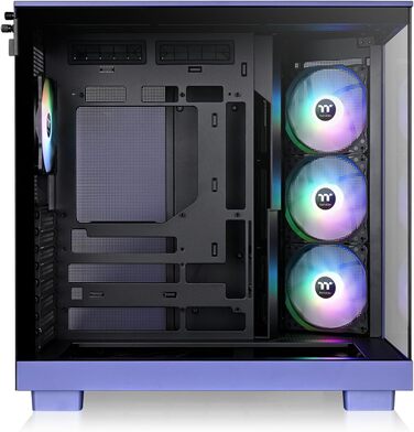 Корпус Thermaltake TG ARGB ATX Mid-Tower – View 380 XL, білий, з вентиляторами, USB-C, підтримка радіатора 360мм