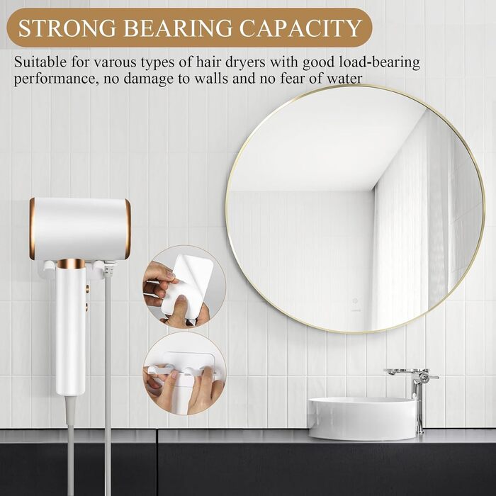 Професійний фен LURICO 2400W з іонізацією, 3 температурні режими, з насадкою-дифузором для салонного та домашнього використання