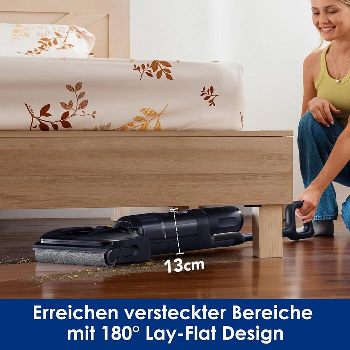 Вертикальний миючий пилосос Tineco Floor ONE S7 Stretch з функцією FlashDry та DualBlock